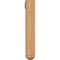 Ekena Millwork Thorton Arts and Crafts Smooth Bracket w/ Offset Brace, Western Red Cedar, 5 1/2"W x 22"D x 34"H BKT0604X22X34THR03SWR - alternate 4